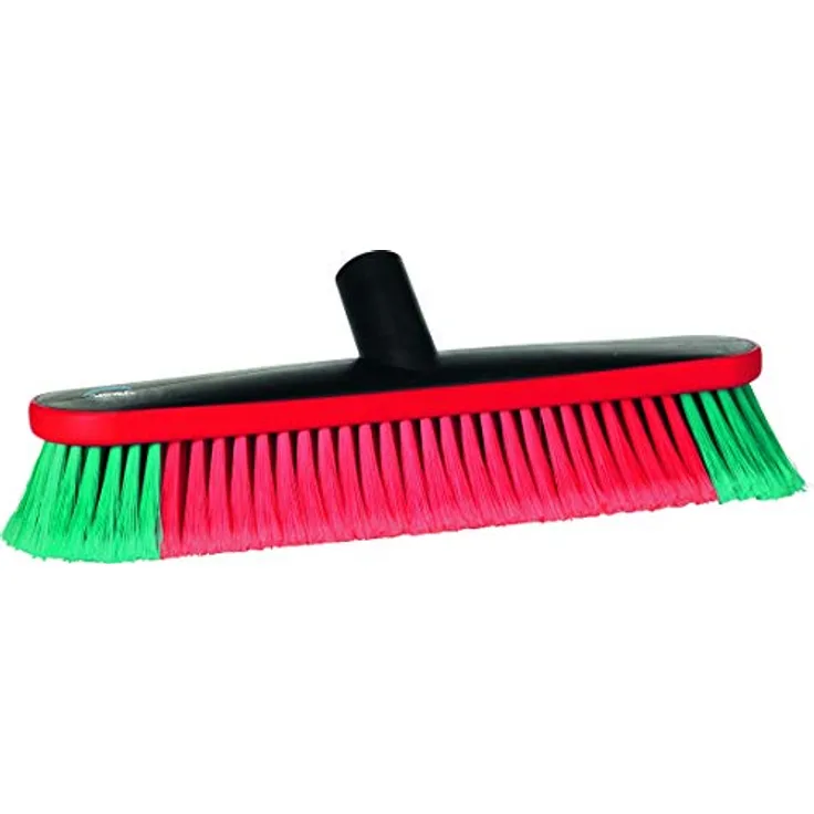 Ovale autowasborstel met watertoevoerzachte gespleten polyester vezelsvezellengte 50 mmmax. 50°C.
