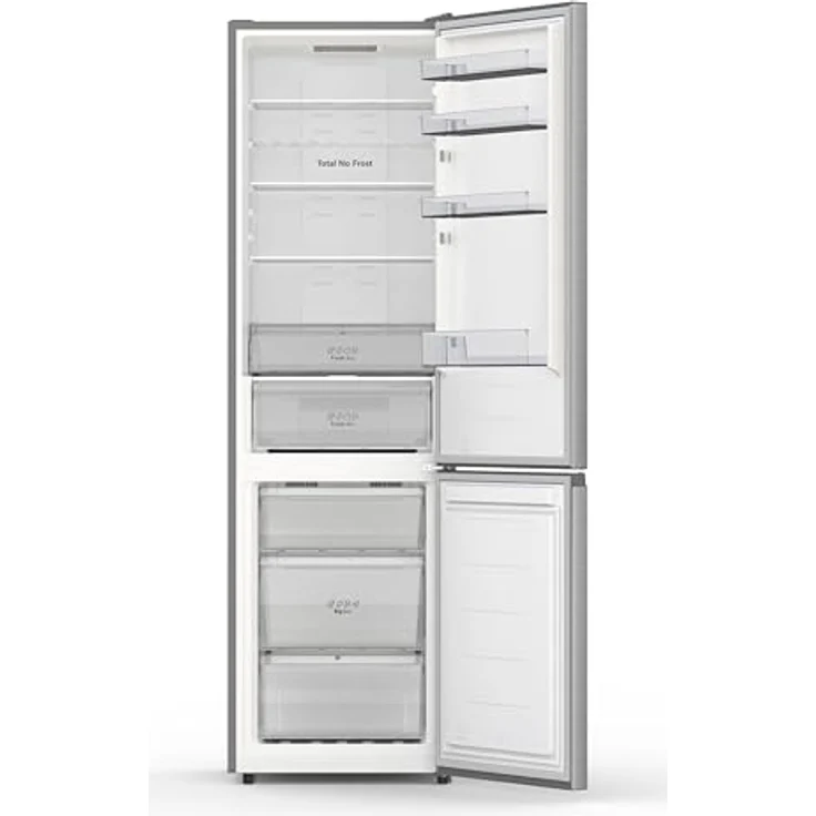 Hisense RB440N4ACC BK770, Kühl-Gefrierkombination mit großem Nutzinhalt und elegantem Design, schwarz – Bild 3