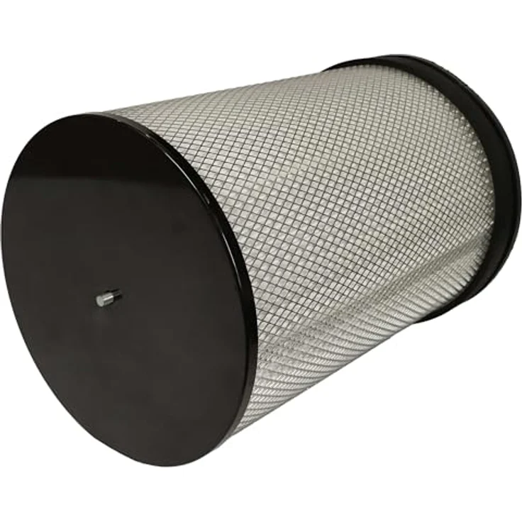 VHBW Feinstaubfilterpatrone für hbm 7427-E (Model 1), M5 Feinstaubfilter für Absauganlage mit Reinigungsbürste – Bild 3