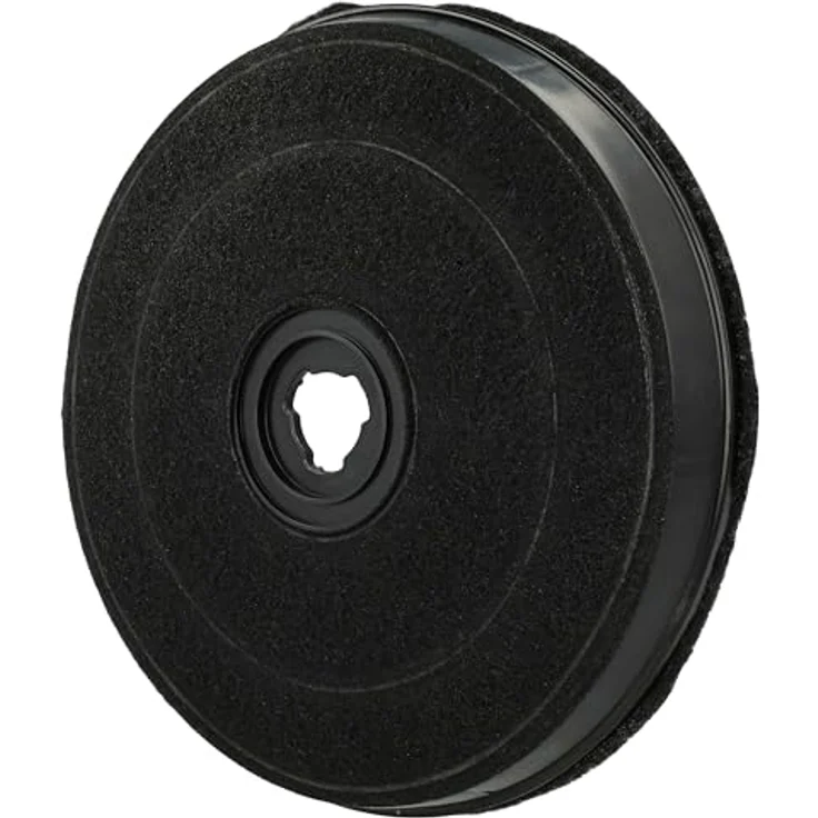 VHBW Aktivkohlefilter kompatibel mit Zanussi Dunstabzugshaube ZHT 630 W/ZHT610W/ZHT610X, rund, schwarz, 23 cm Durchmesser – Bild 8