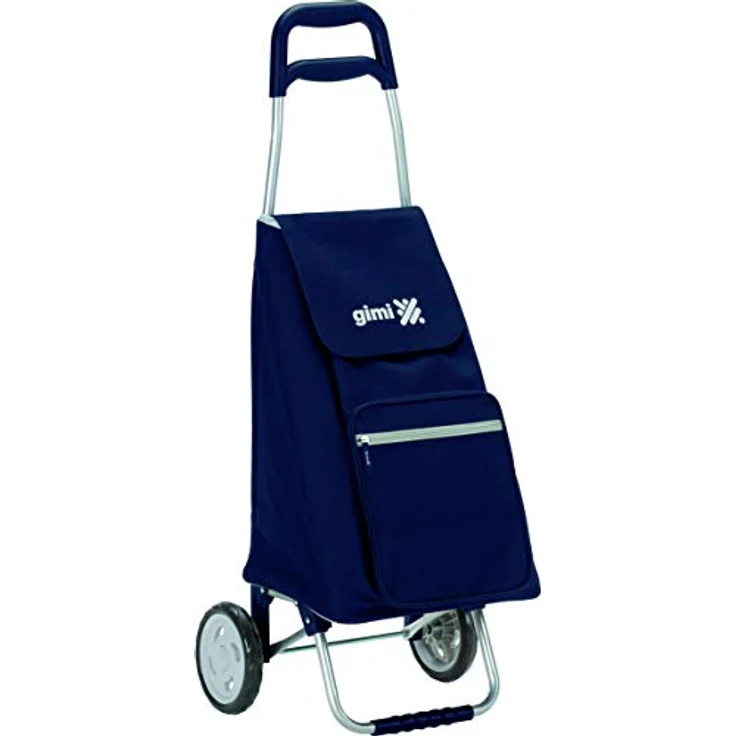 Gimi Trolley Argo, 37,0 x 33,0 x 95,5 cm (B x T x H), 45 l Fassungsvermögen, 30 kg Traglast, blau – Bild 1