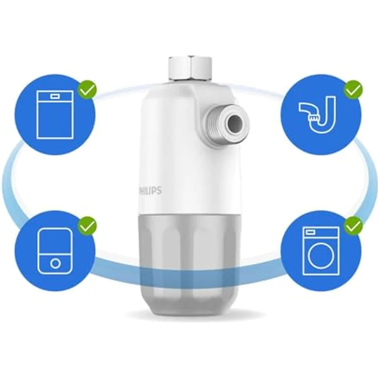 Philips Kesselsteinverhinderer AWP9820/10, Wasserfilter, Weiss – Bild 6
