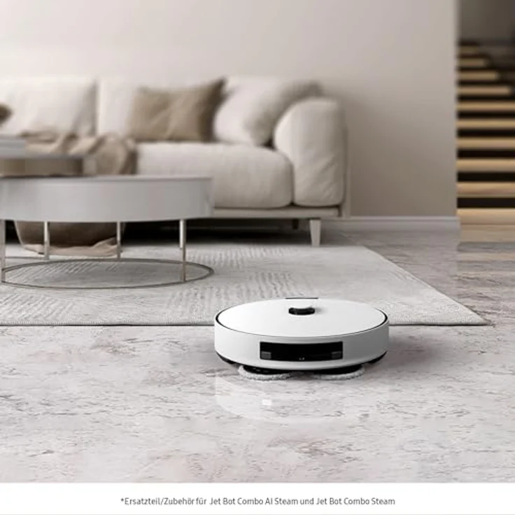 Samsung VCA-RAK97 Zubehör-Set für Jet Bot Combo (VR7MD9*), Hochleistungsbürste, 2 seitliche Bürsten, Vorfilter, Schwarz – Bild 3