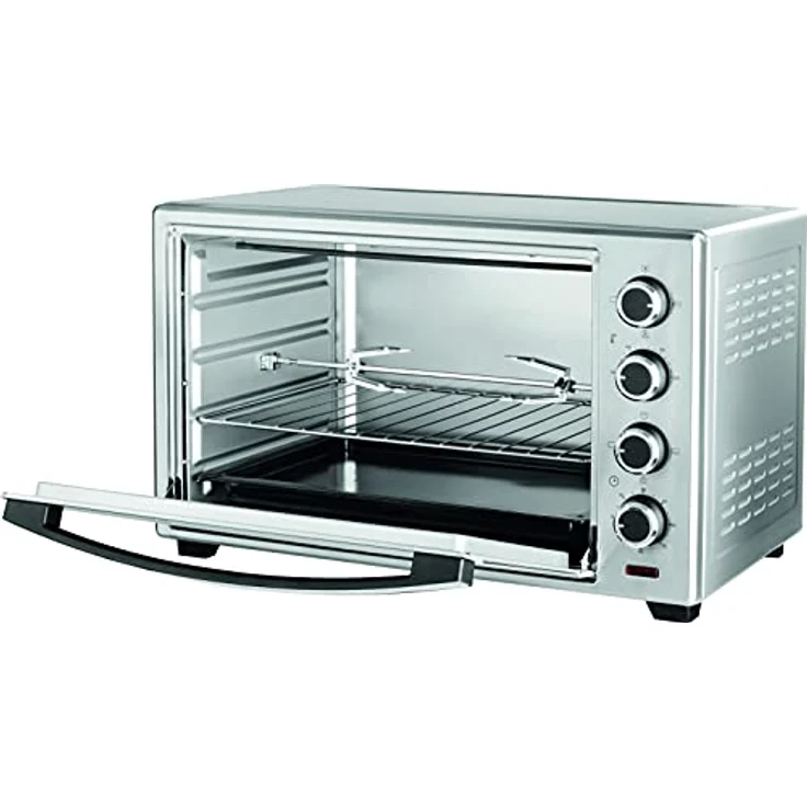 ECG Minibackofen ET 20482 Stainless, 4 Einstellungsmodi für den Ofen- und Grillmodus – Bild 3