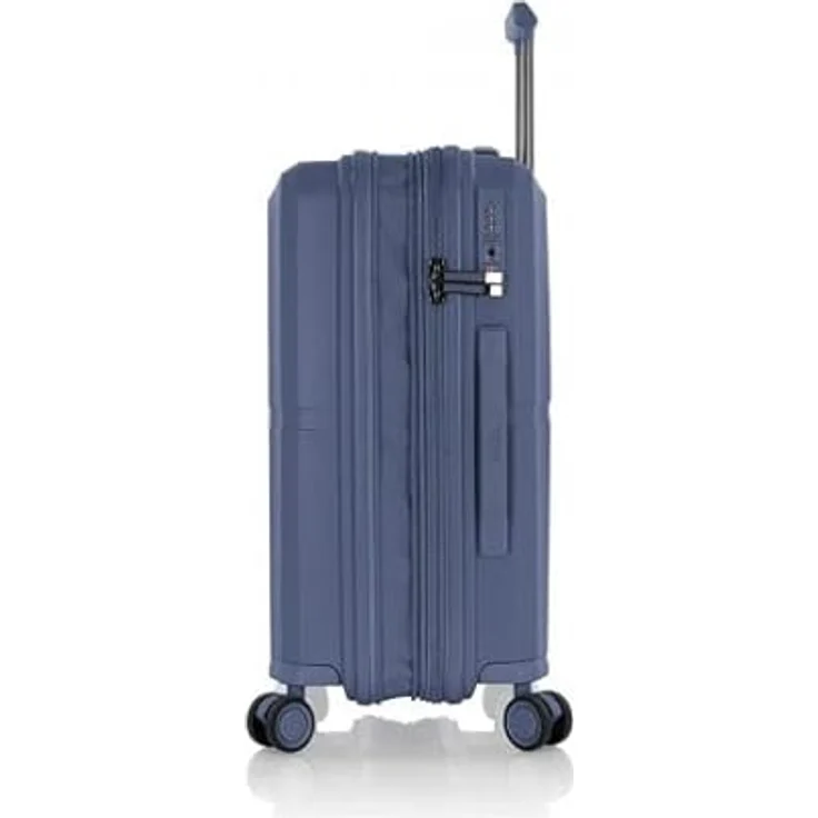 Heys Hartschalen-Trolley AirLite, 53 cm, 4 Rollen, Handgepäck-Koffer mit TSA Schloss und Volumenerweiterung, schwarz – Bild 4