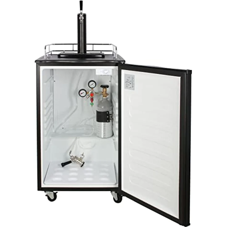 El Fuego Bierzapfanlage El Fuego® Bierfasskühler mit integrierter Zapfanlage, inkl. Gasflasche und Montageset – Bild 5