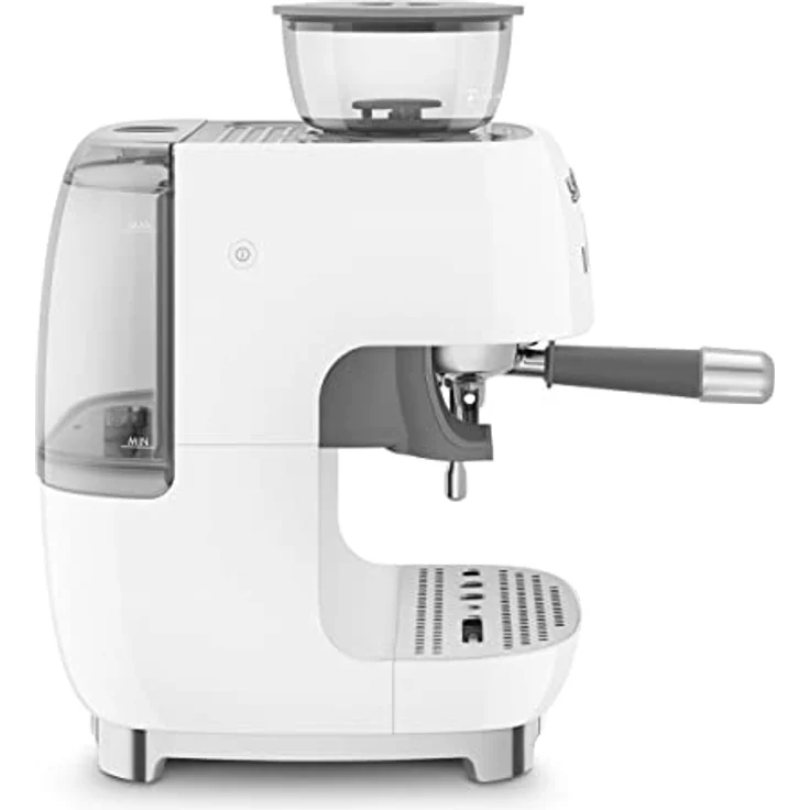Smeg EGF03WHEU Espressomaschine, Kaffeevollautomat 50s Style, weiß – Bild 3