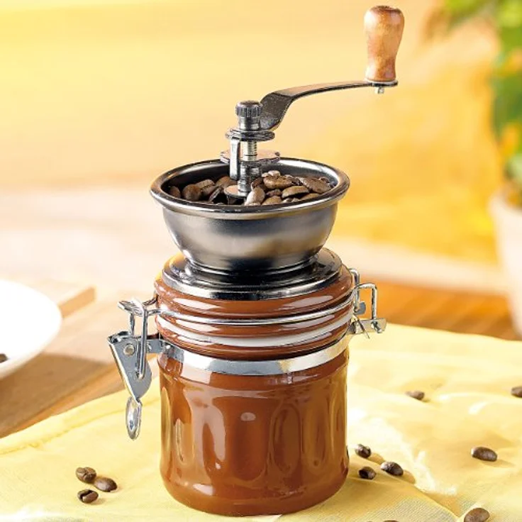 Rosenstein & Söhne Hand Kaffeemühle "Genua" (Manuelle Kaffeemühle, Keramik-Mahlwerk) – Bild 2