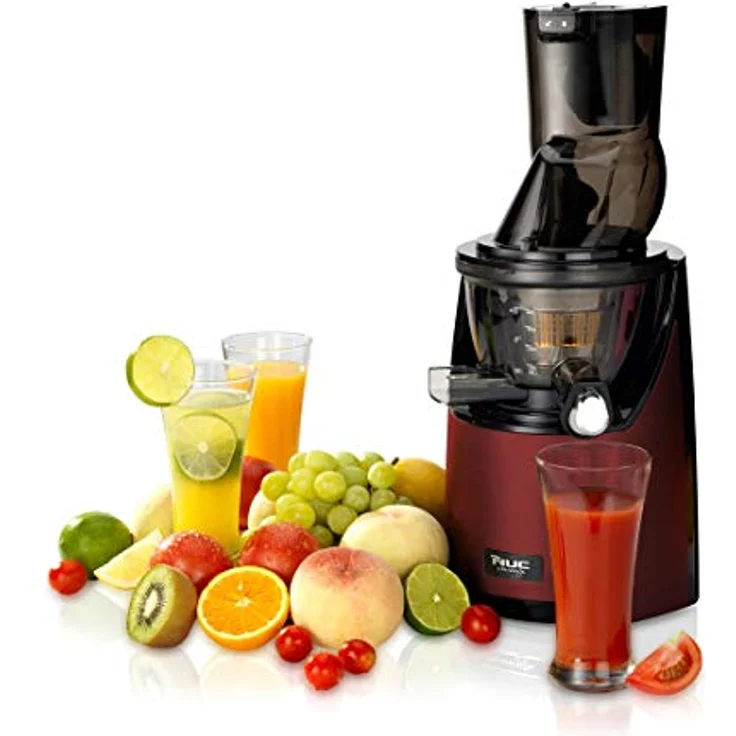 Kuvings EVO820 Slow Juicer, Entsafter, 240W, 0,4L, rot – Bild 5