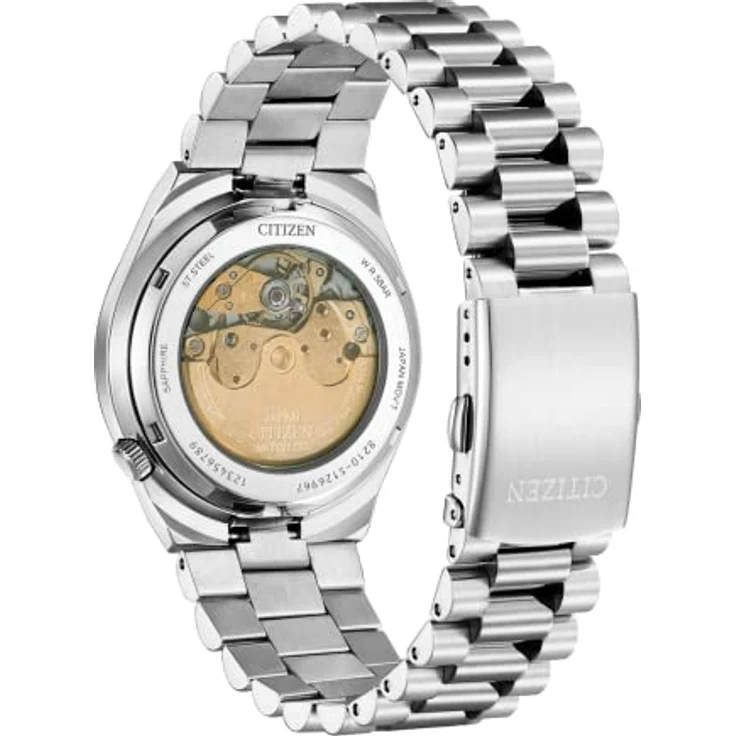 Citizen Uhr NJ0150 81X Edelstahl Automatik, grün – Bild 2