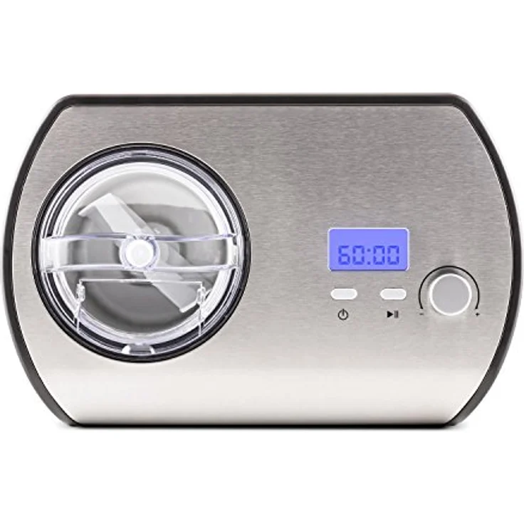 Klarstein Snowberry & Choc Eismaschine, 150W, Edelstahl, silber – Bild 4