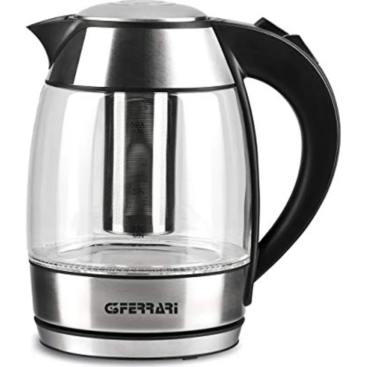 G3Ferrari g1006600 Wasserkocher und Teekanne aus Glas, Stahl – Bild 2