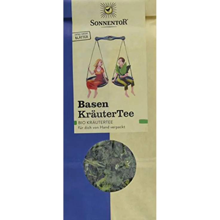 Sonnentor Basen Kräutertee Bio, lose 50 g, mild-herbe Blumennote mit Zitronenmelisse & Minze, ideal für Fastenkuren