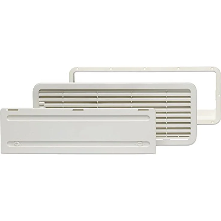 Dometic Lüftungsgitter-Set LS 200 Weiß unten – Bild 1