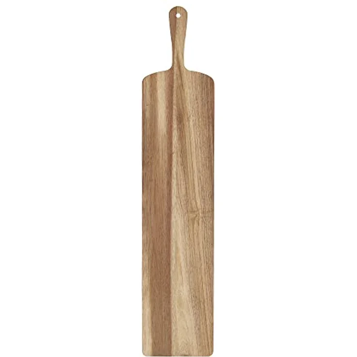Zeller 25569 Akazie Servierbrett, ca. 75 x 15,5 x 1,5 cm, elegant und vielseitig – Bild 2