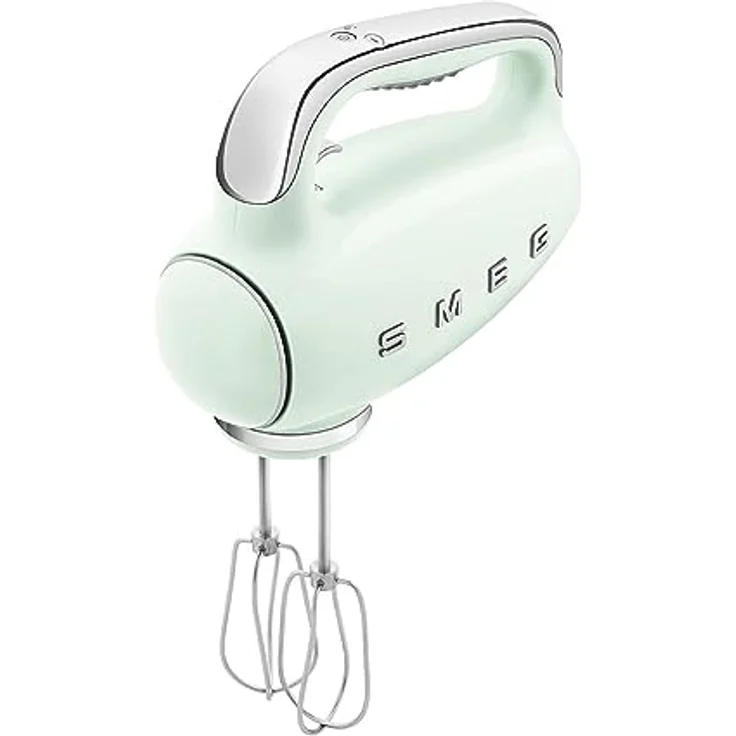 Smeg HMF01PGEU Handmixer im 50er Jahre, 250W, 9 Geschwindigkeiten, Kunststoff, pastellgrün – Bild 2