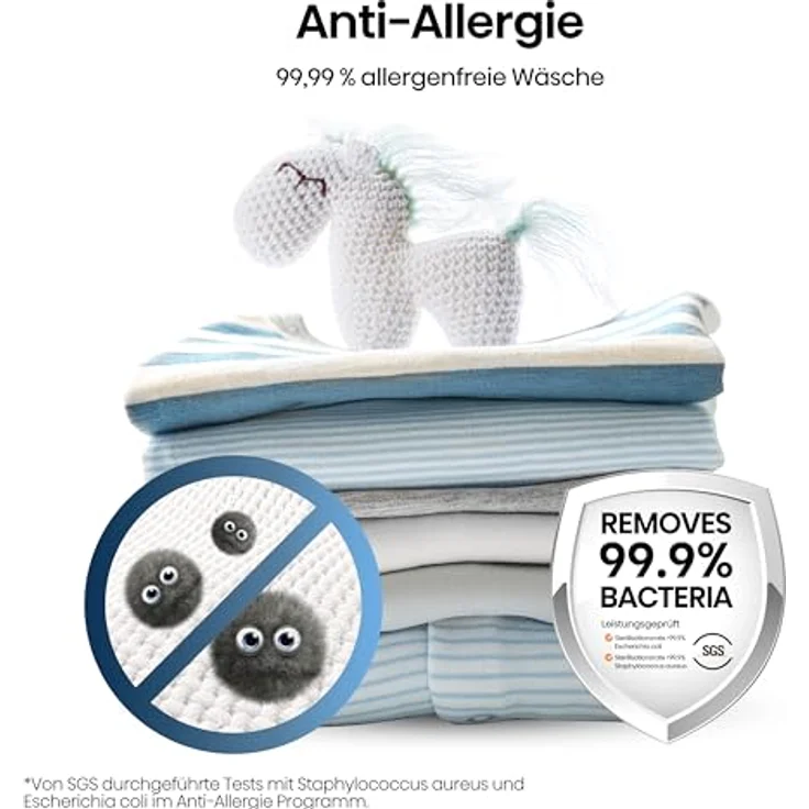 Hisense DHQE800BW2 Kondensationswäschetrockner, 8 kg Fassungsvermögen, Energieeffizienzklasse D, Hygiene- und Fein-Programme, Tür-Anschlag rechts – Bild 10