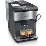 Siemens EQ500 TP517DF3 Kaffeevollautomat, 1,9 l Wassertank, 270 g Bohnenbehälter, Schwarz, Edelstahl (inkl. Lieferung zum Aufstellungsort)