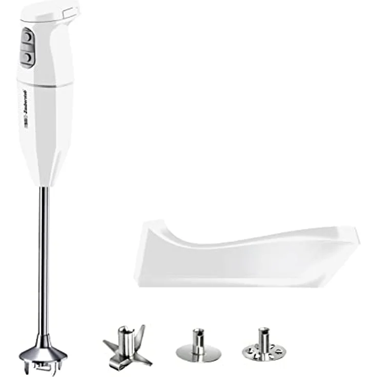 ESGE Zauberstab Cordless PRO, 2500 mAh Li-Ion Akku Stabmixer, Pürierstab, kabellos, bis zu 15.500 U/min, Eintauchtiefe 29 cm (weiß) 95300 – Bild 2