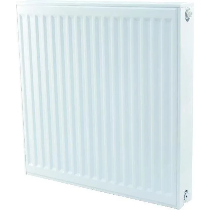 Henrad NOVELLO Heizkörper Typ 11, 600x800mm, 636W, integriertes Thermostatventil, weiss