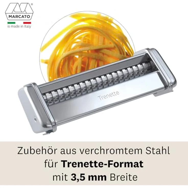 Marcato Zubehörteil für Atlas 150 Silber Trenette-23x20x16cm Stahl – Bild 3