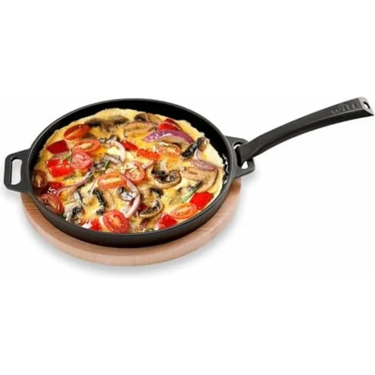 Witt Tischgrill, Frying Pan schwarz, kompakte Grillplatte für den Tisch