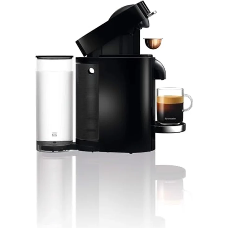 De'Longhi Nespresso Vertuo Plus ENV 155.B Kaffeekapselmaschine, 5 Tassengrößen, inkl. Willkommenspaket mit 12 Kapseln, 1,7 L, schwarz – Bild 6