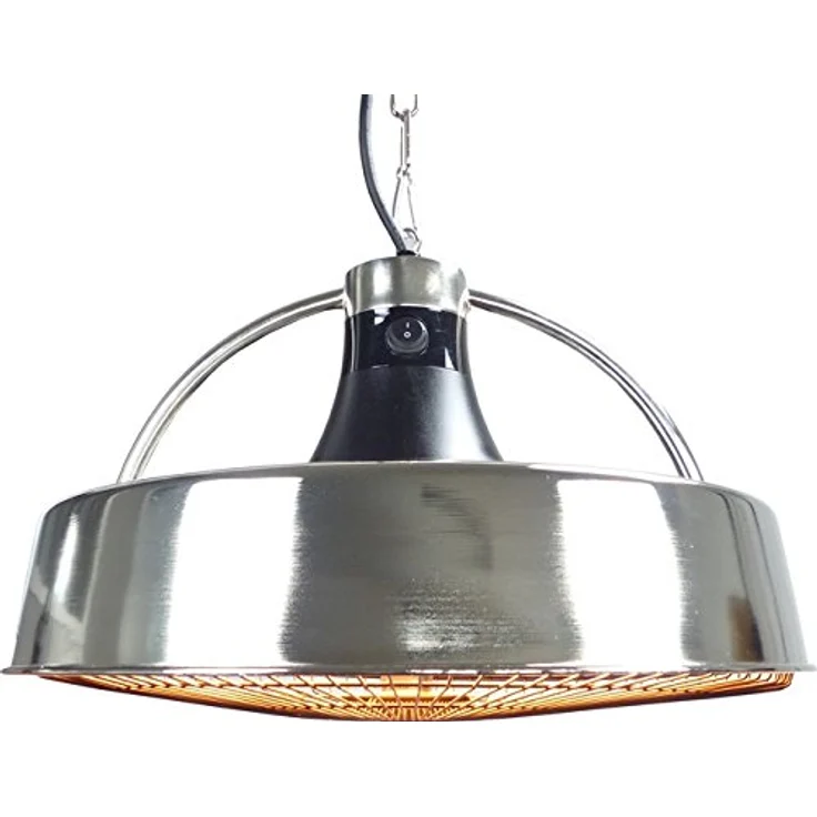 Aktobis Decken-Heizstrahler, Balkonheizer, Zeltheizer WDH-210S (Silbergrau + bis 2.100 Watt + Geringe Blendwirkung), Heizstrahler – Bild 3