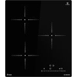 KKT KOLBE Induktionskochfeld 45cm Autark 5,5 kW 3 Zonen 9 Stufen Rahmenlos Touch Slider Topferkennung Tastensperre IH84500RL, SUPERKERAMIK®-Glaskeramik