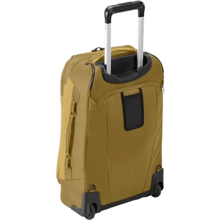 Eagle Creek Expanse Rollkoffer, erweiterbares Hauptfach, verstaubare Rucksackgurte, Gold (2-Räder) – Bild 3