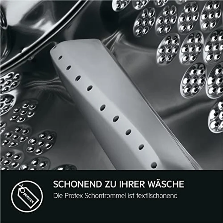 AEG L6FBA51480, Frontlader-Waschmaschine, A, Fassungsvermögen 8 kg, Standgerät, Breite 60 cm – Bild 7