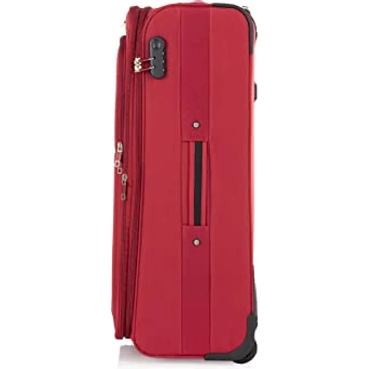 Ochnik Großer Koffer | Softcase | Material: Nylon | Farbe: Rot | Größe: L | Maße: 74×46,5×31,5 cm | Fassungsvermögen: 108l | Hohe Qualität – Bild 3
