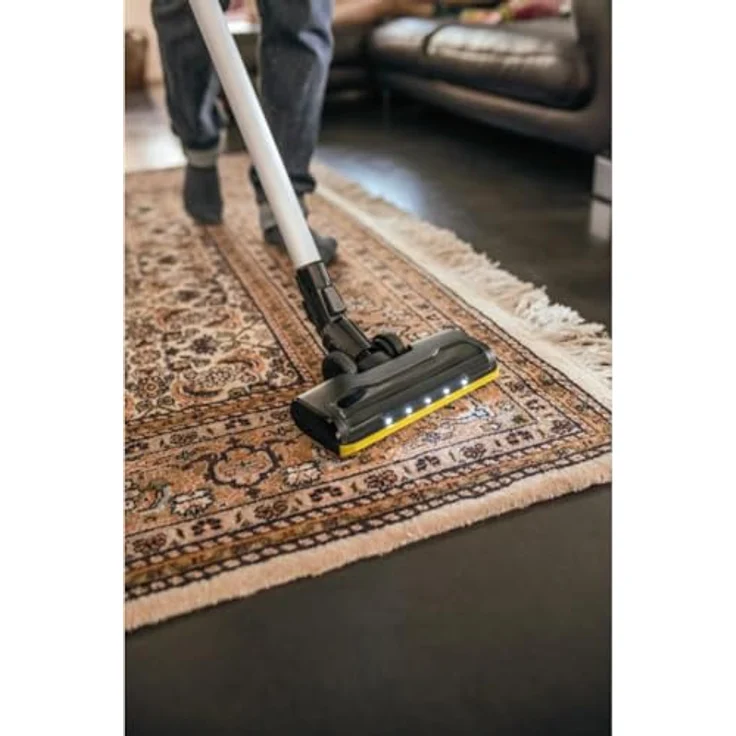 Kärcher VC 6 Cordless ourFamily Handstaubsauger, 50 min Akkubetrieb, Zyklon-Technologie, schwarz-gelb – Bild 5