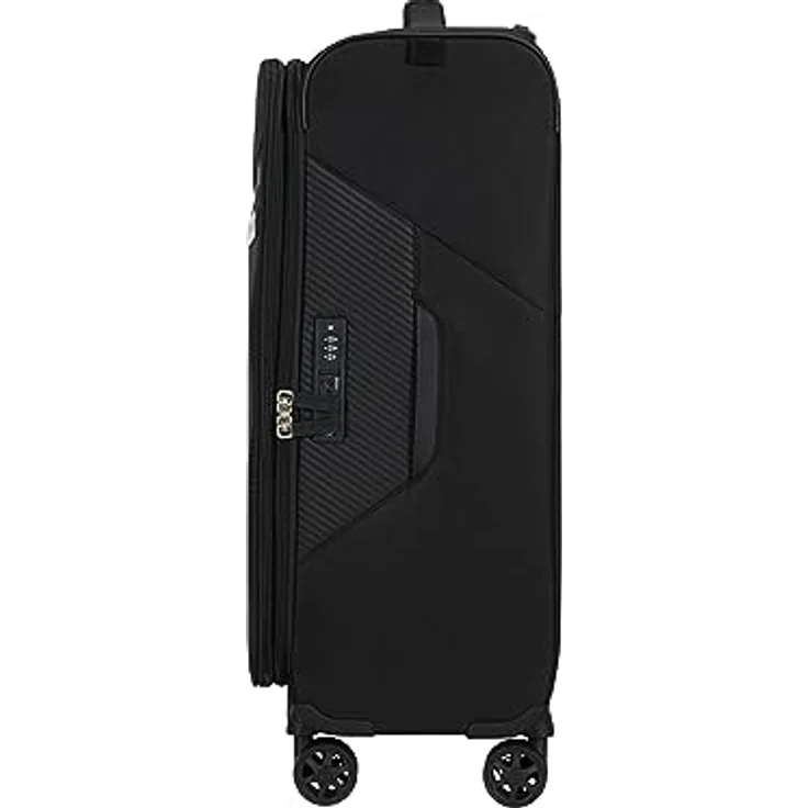 Samsonite Litebeam - Spinner M, Erweiterbar Koffer, 66 cm, 67/73 L, Schwarz (Black) – Bild 3