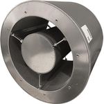 Maico Rohrschalldämpfer RSKI 125/1000, Stahl, verzinkt, silber