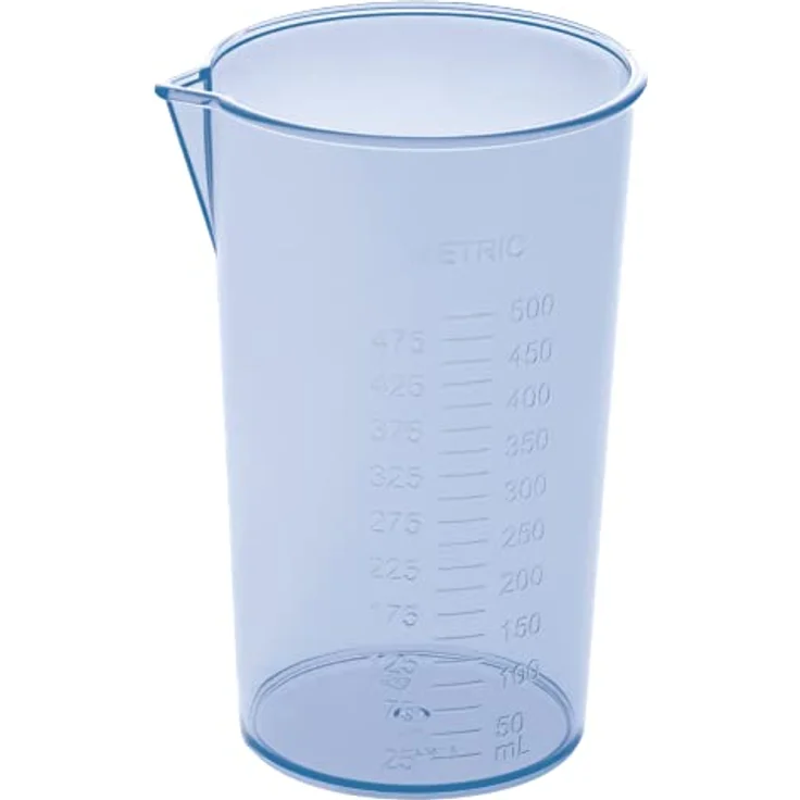 Clatronic SM 3577 Stabmixer mit kraftvollem 180 Watt-Motor, Edelstahlschlagmesser (rostfrei), inkl. transparentem Mixbehälter (500 ml) und Aufhängeöse, blau, Kunststoff – Bild 2