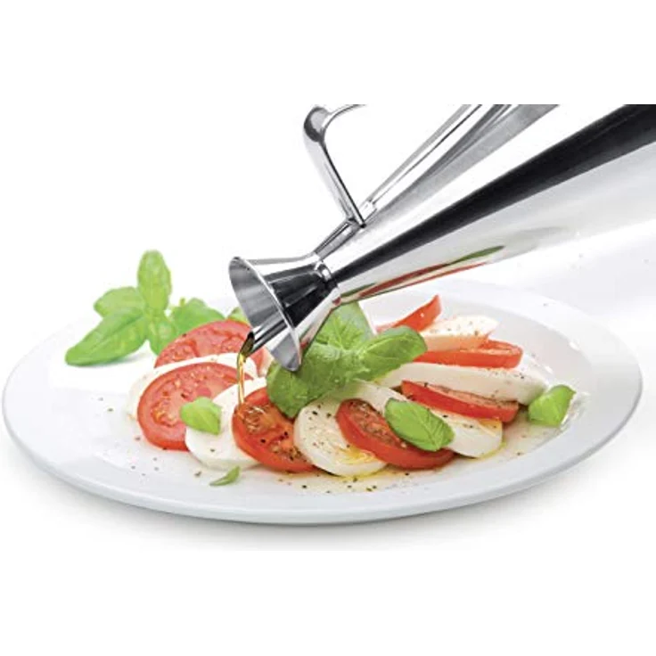 Tescoma Grandchef Ölflasche, Edelstahl, grau, 10.7 x 10.7 x 20.5 cm – Bild 4