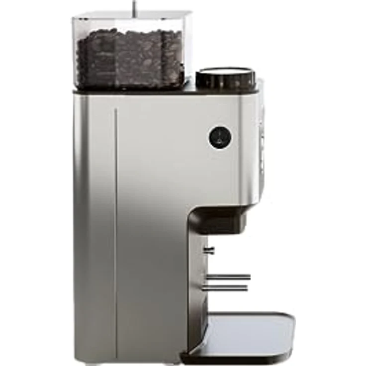 Lelit William PL72 Semi-professionelle Kaffeemühle-Edelstahl-Gehäuse-Mikro Mahlens und LCC Display für Regulierung der Mahldauer, Stainless Steel, stahl – Bild 3