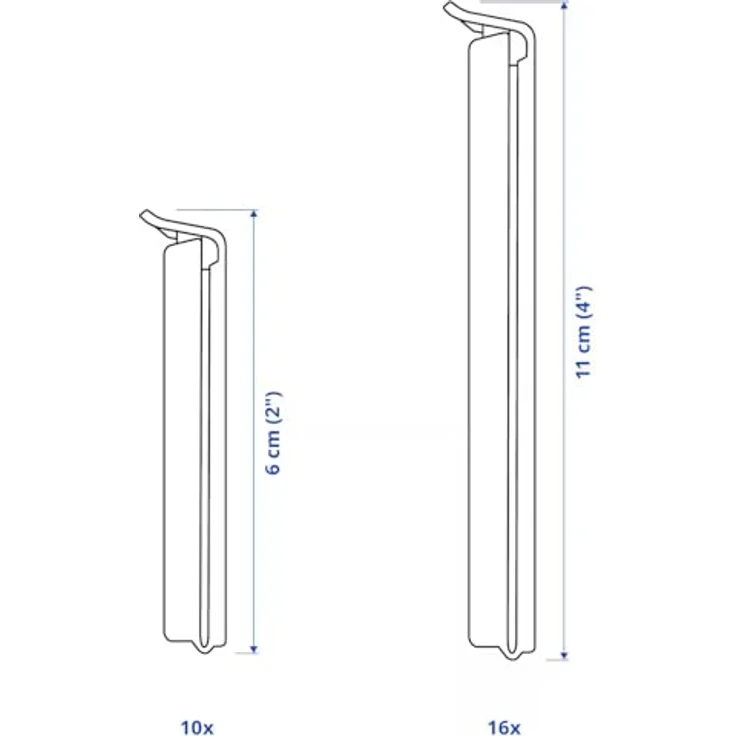 IKEA BEVARA Verschlussklemmen 30er Set Klemmen Verschluss – Bild 4