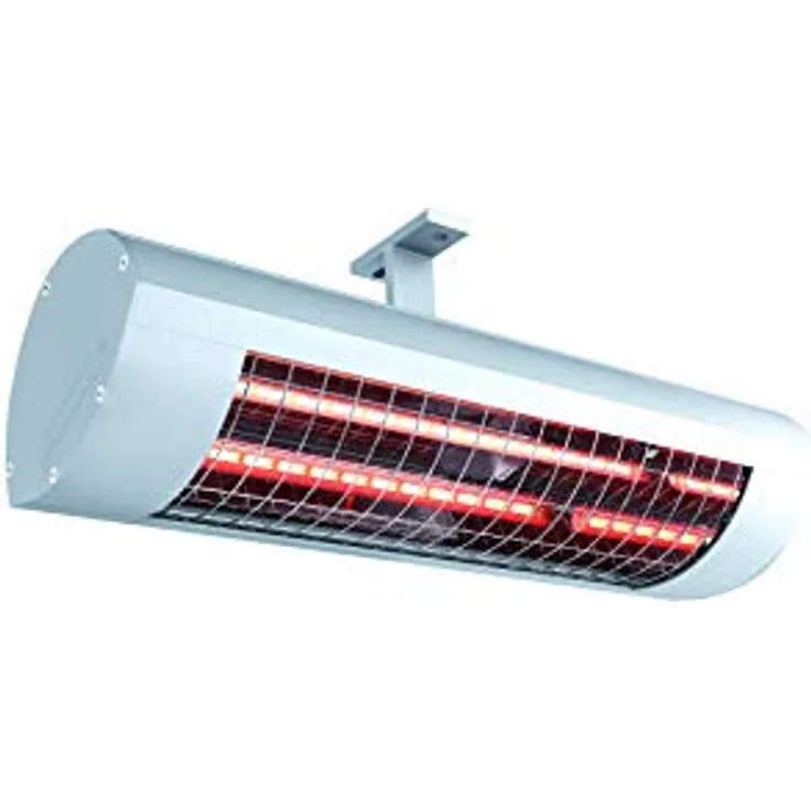 ETHERMA SOLAMAGIC® Basic Infrarotstrahler, 1400 W, Terrassenstrahler, Maße (LxBxH): 444x144x110mm, Farbe: titan, SM-BASIC-1400-T