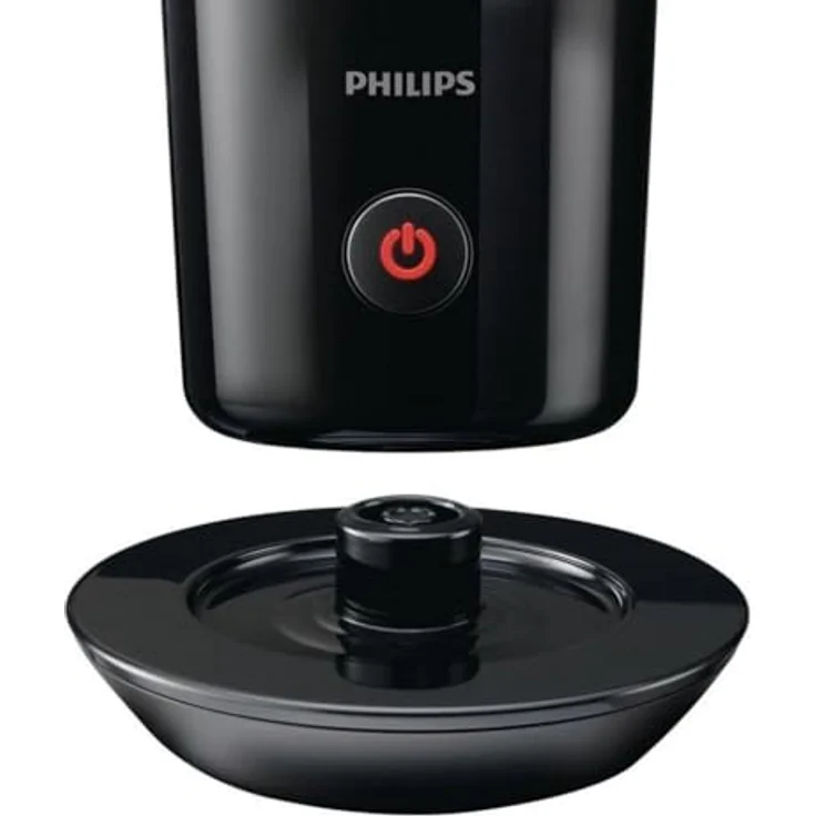 PHILIPS Senseo Milchaufschäumer CA6500/63, kabellose 360°-Basis, für heiße und kalte Getränke, 120 ml Fassungsvermögen, leicht zu reinigen mit Antihaftbeschichtung – Bild 3