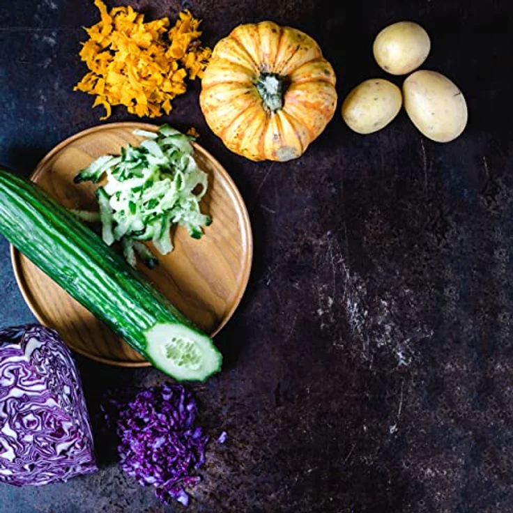 Microplane Küchenreibe Ultra XL-Grob Edelstahl Schwarz aus der Gourmet Serie für Kartoffel, Käse, Kohl, Gurke, Kürbis und Zucchini – Bild 3
