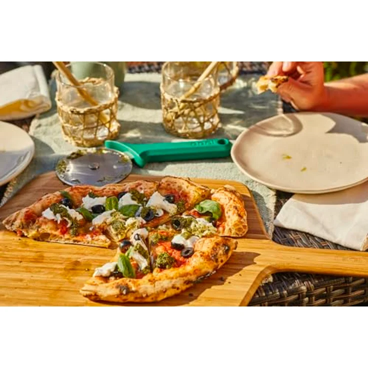Ooni Pizzaschieber aus Bambus (35 cm) – Hochwertige Pizzaschaufel und Servierbrett für Ooni Pizzaöfen – Leichte, feuchtigkeitsbeständige Verarbeitung – Bild 5
