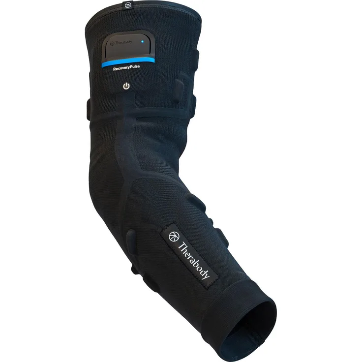 Theragun RecoveryPulse Arm Sleeve - M, Kompressionstherapie mit VibraPulse Technology, schwarz