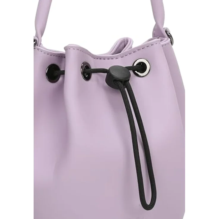 Buffalo Citro Mini Bag Handtasche, 17.5 cm x 12 cm x 18 cm, lila, aus 100% Polyurethan – Bild 7
