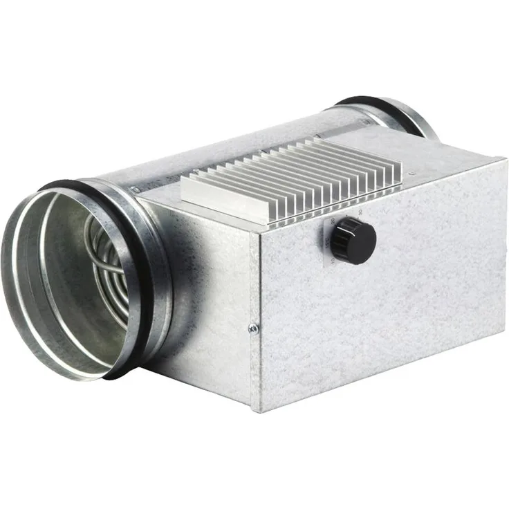 Helios Ventilatoren EHR-R 9/355 TR Rohrbegleitheizung, geschlossener Rohrheizkörper aus rostfreiem Edelstahl mit manuellem Temperaturbegrenzer bis 120 °C