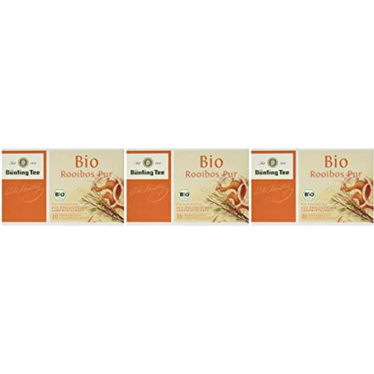 Bünting Tee Bio Rooibos Pur, 20 Tassenbeutel – Bild 5