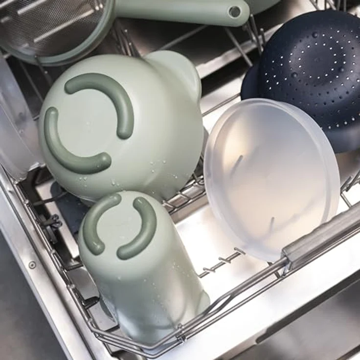 Mepal Deckel Chef it für 1500 ml Rührschüssel, Transparent, Mikrowellen- und Spülmaschinengeeignet – Bild 3