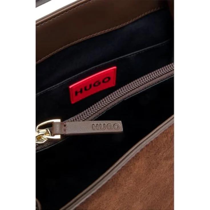 Hugo Orin 2.0 Schultertasche, 100% Leder, braun, 33 cm x 11 cm x 26 cm – Bild 2