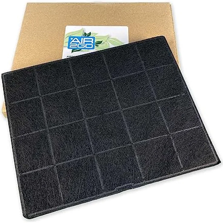 AIR2GO Premium Aktivkohlefilter als Ersatz für Zanussi 9029798767 / ECFB01, einzeln verpackt - Dunstabzugshauben-Zubehör – Bild 1